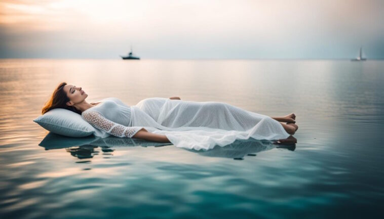 Dreaming of floating on the water and its meaning Dreaming of floating on the water and its meaning