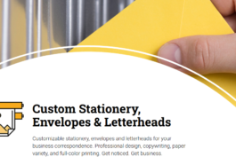 Why Envelope and Letterhead Printing Still Matters